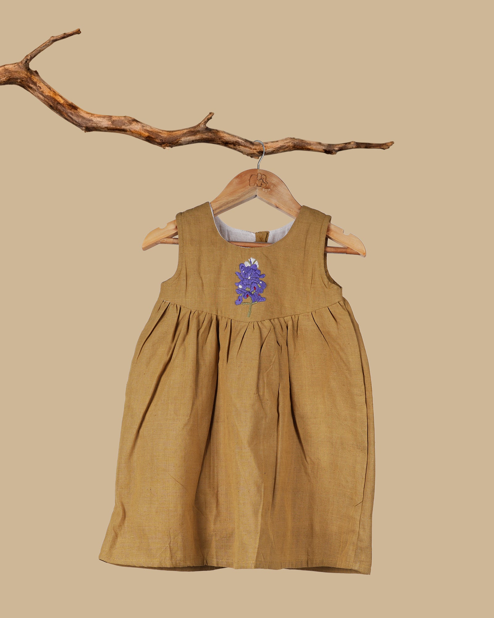 ORGANIC COTTON DRESS - GREEN