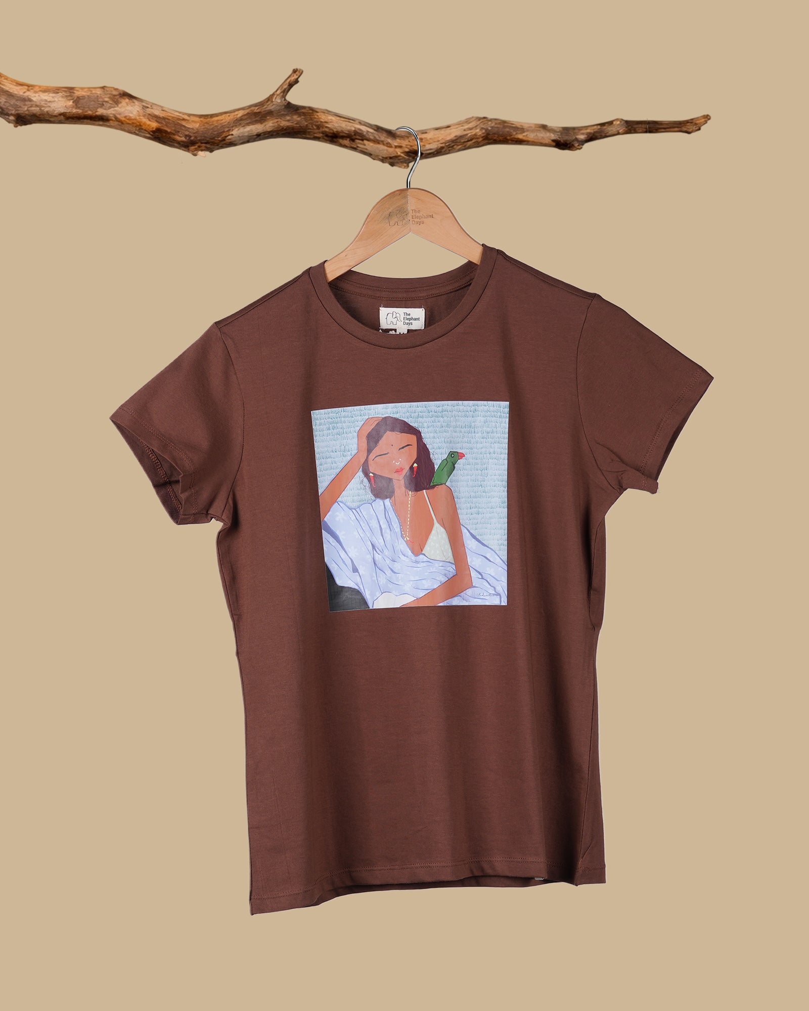 ARTIST EDIT TEE - BROWN