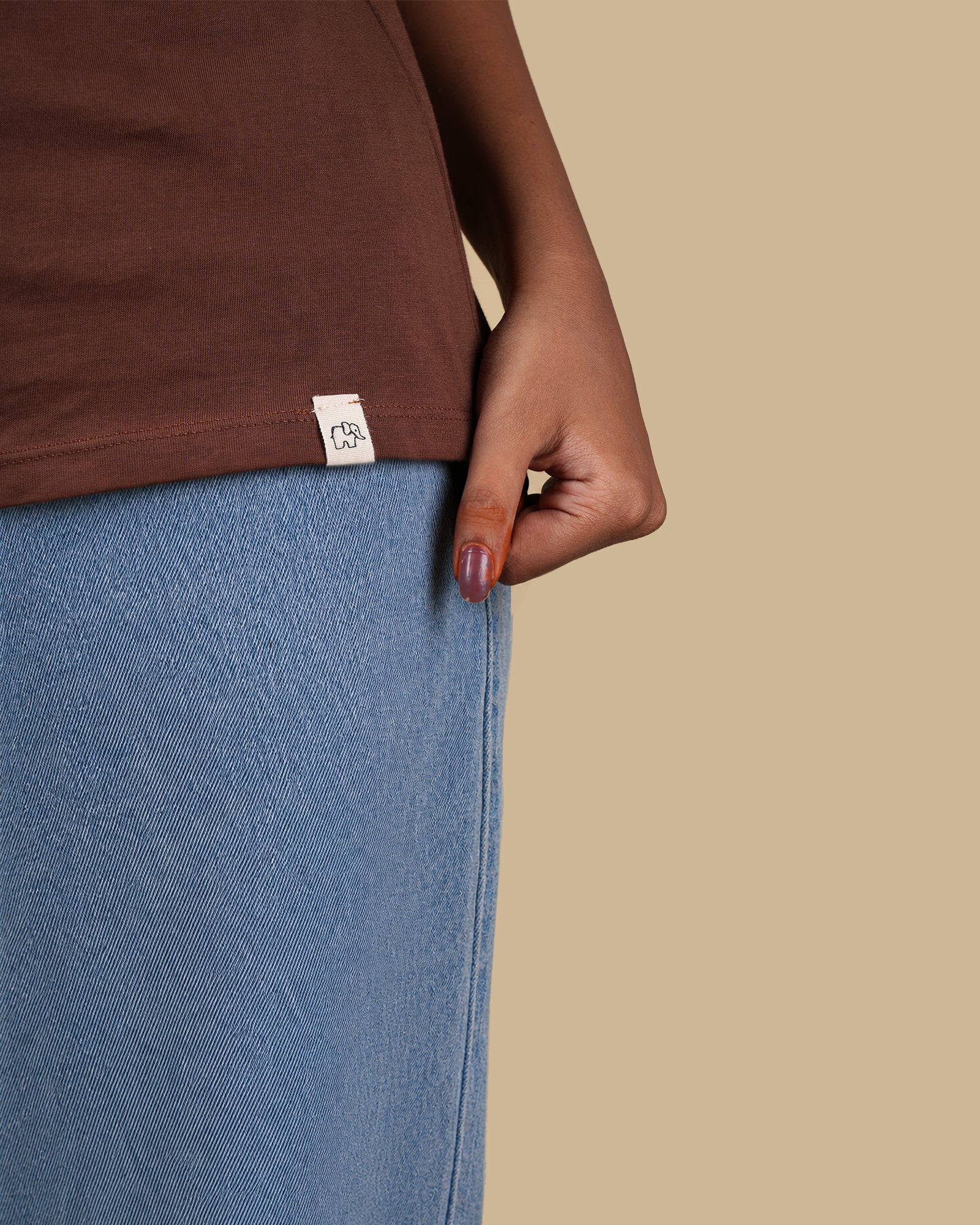 ARTIST EDIT TEE - BROWN