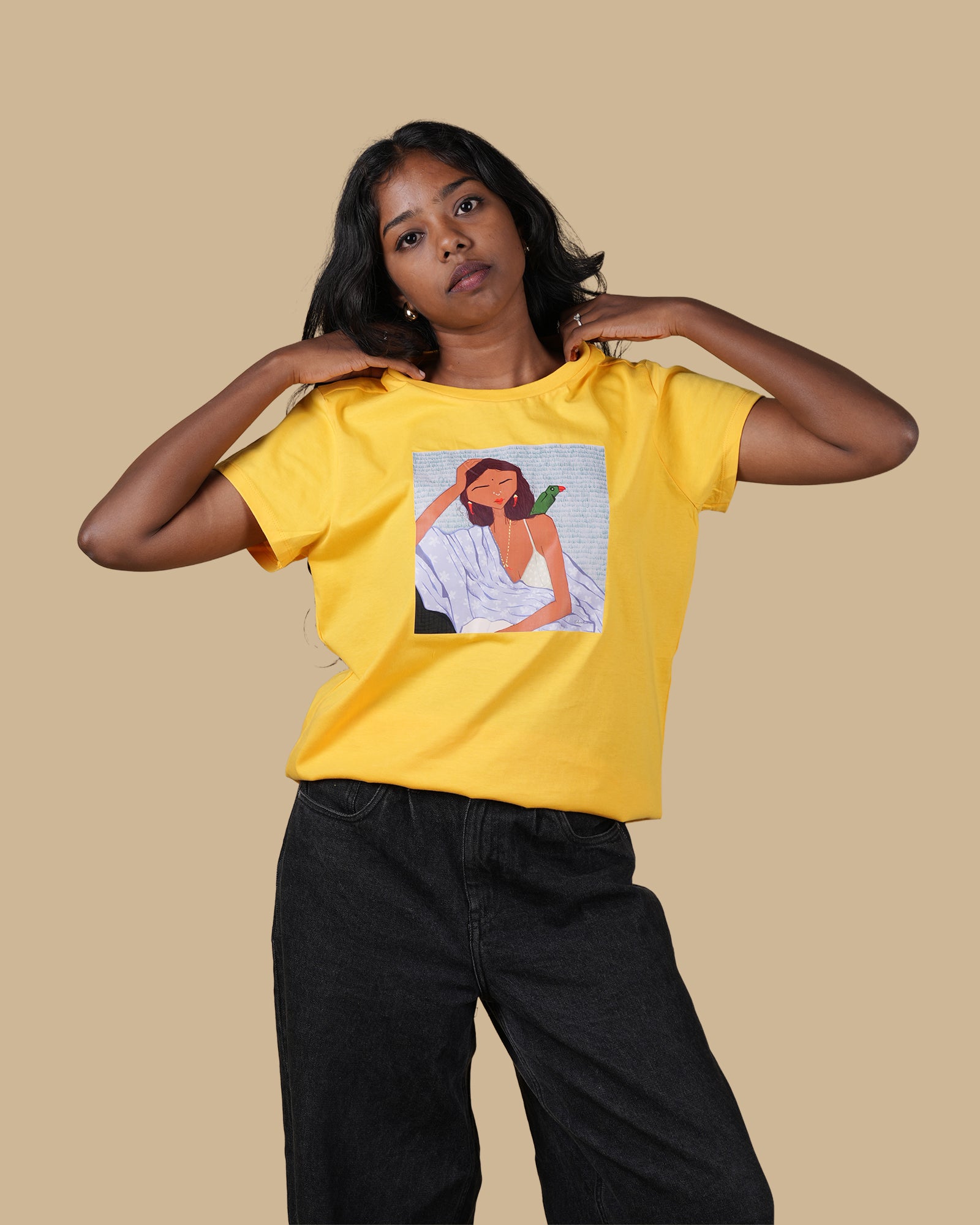 ARTIST EDIT TEE - YELLOW