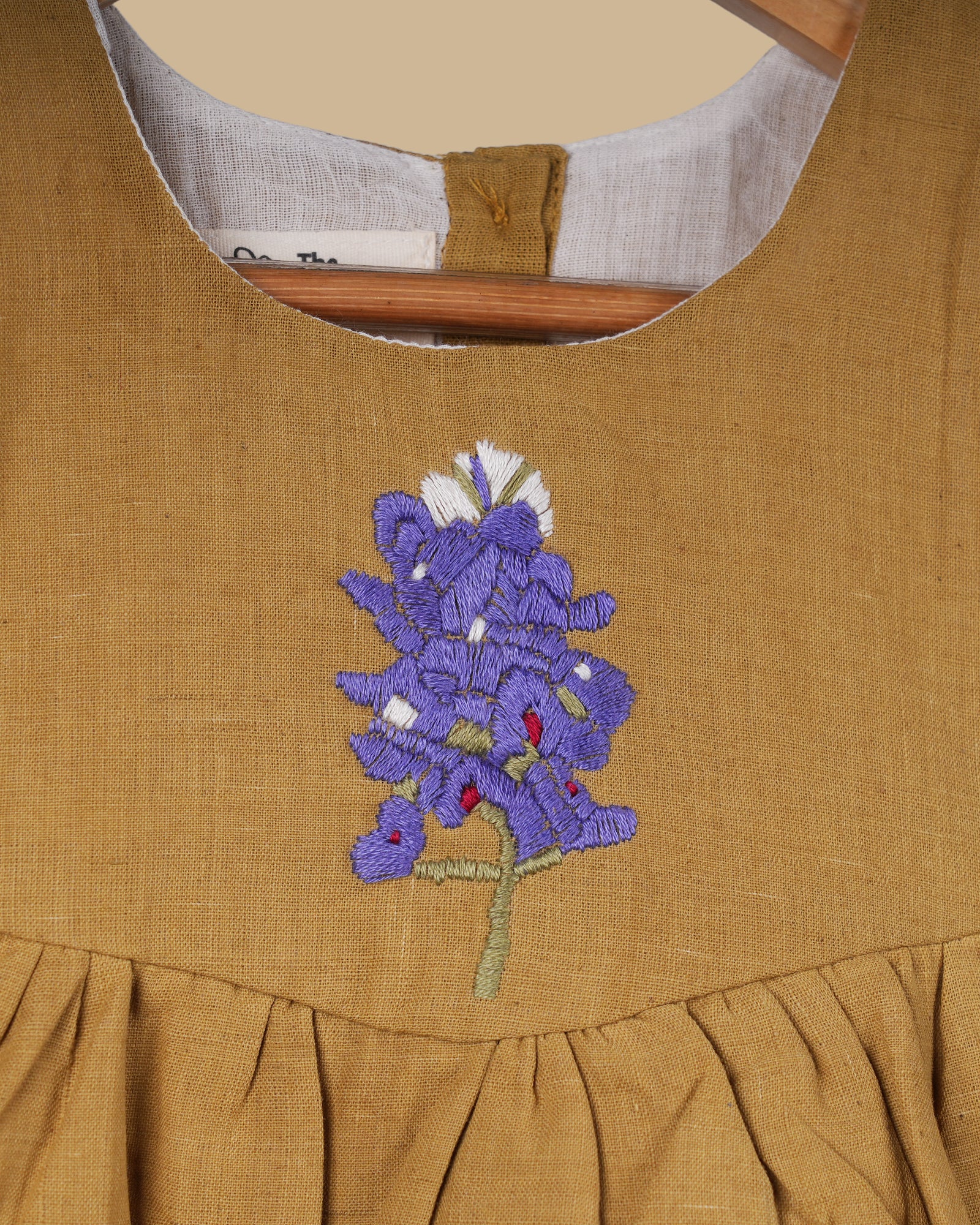 ORGANIC COTTON DRESS - GREEN