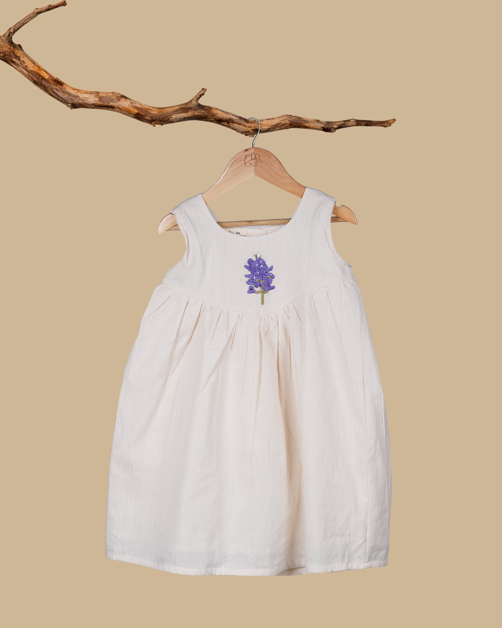 ORGANIC COTTON DRESS - WHITE