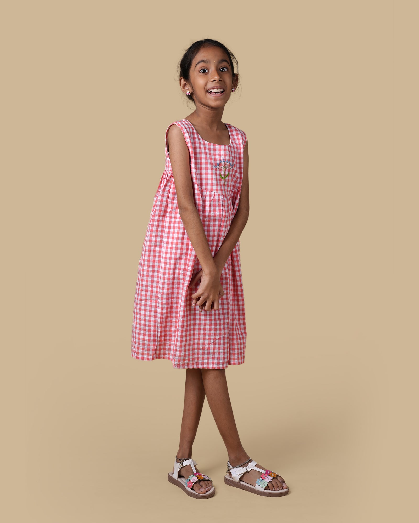 WILDFLOWER DRESS - RED
