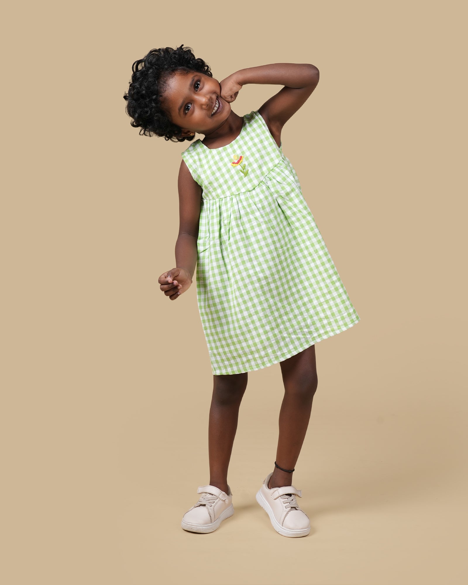 WILDFLOWER DRESS - GREEN