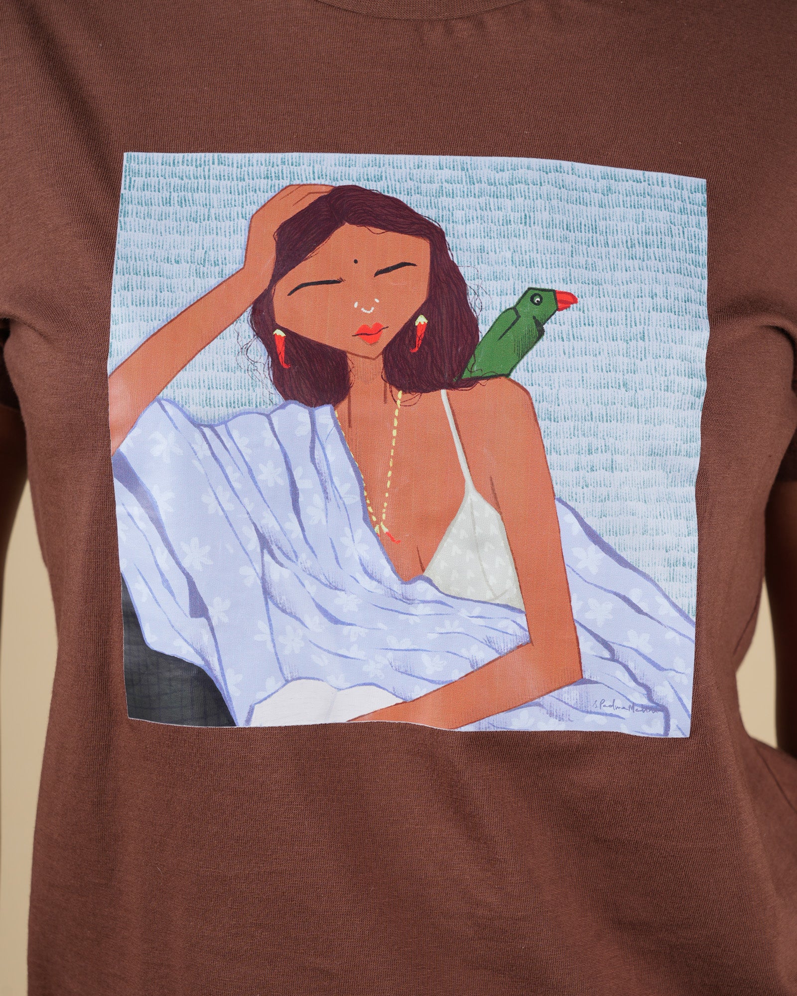 ARTIST EDIT TEE - BROWN